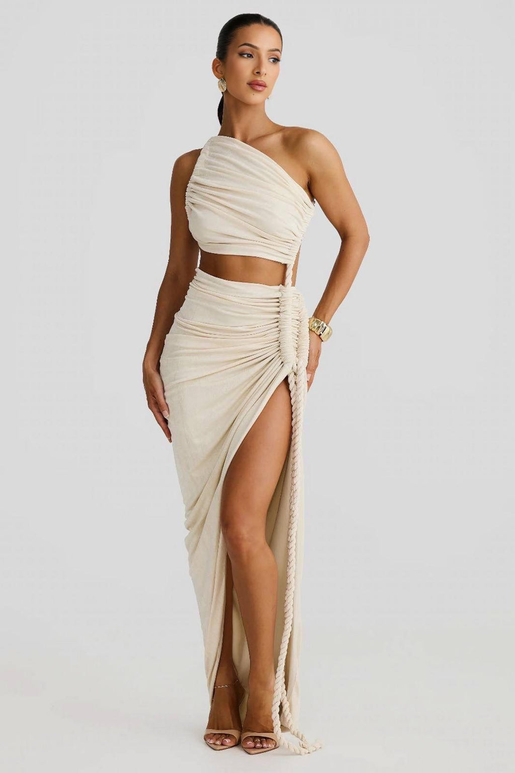 Örgü Detay Uzun Takım