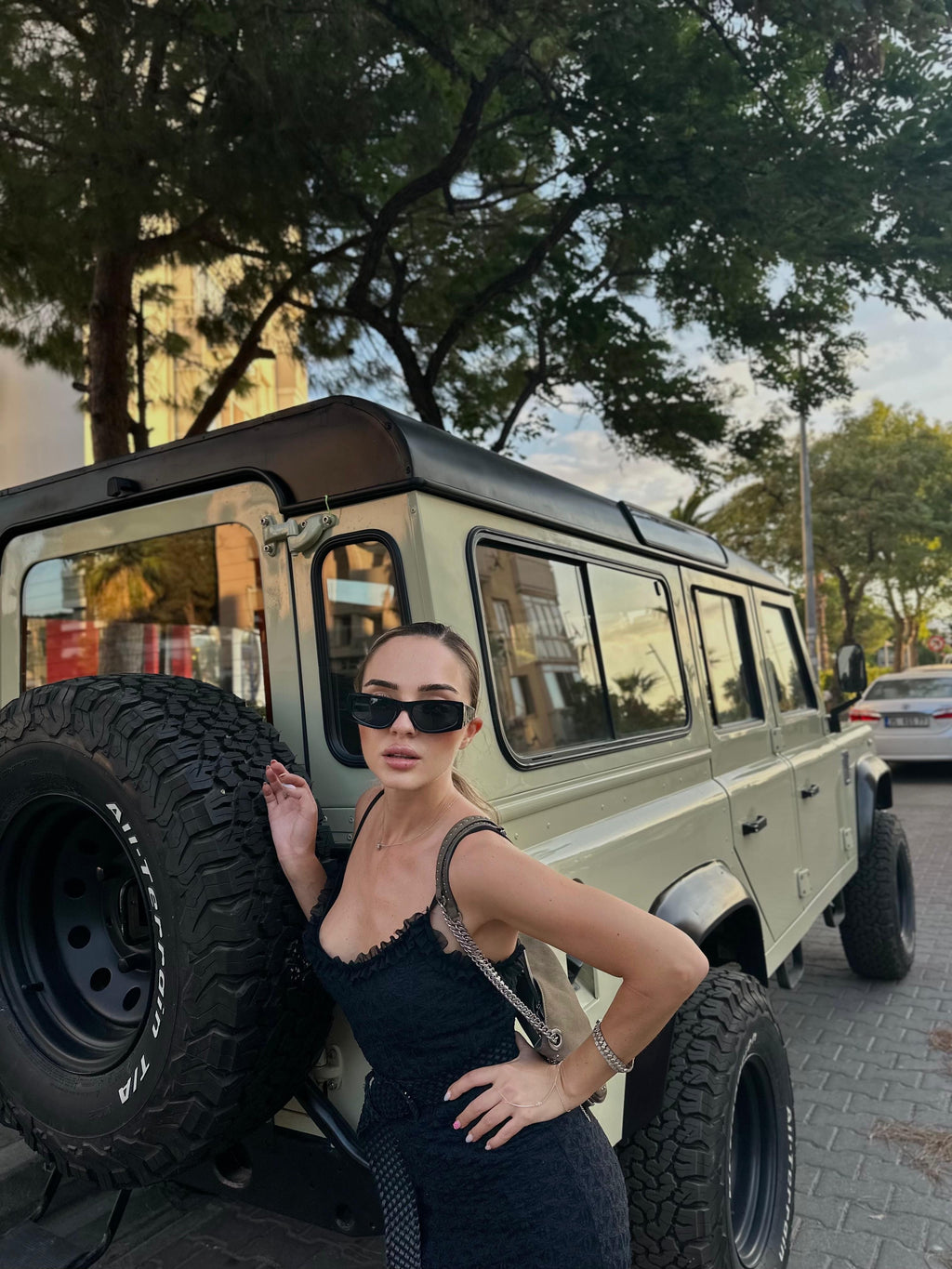 Askılı Maxi Elbise