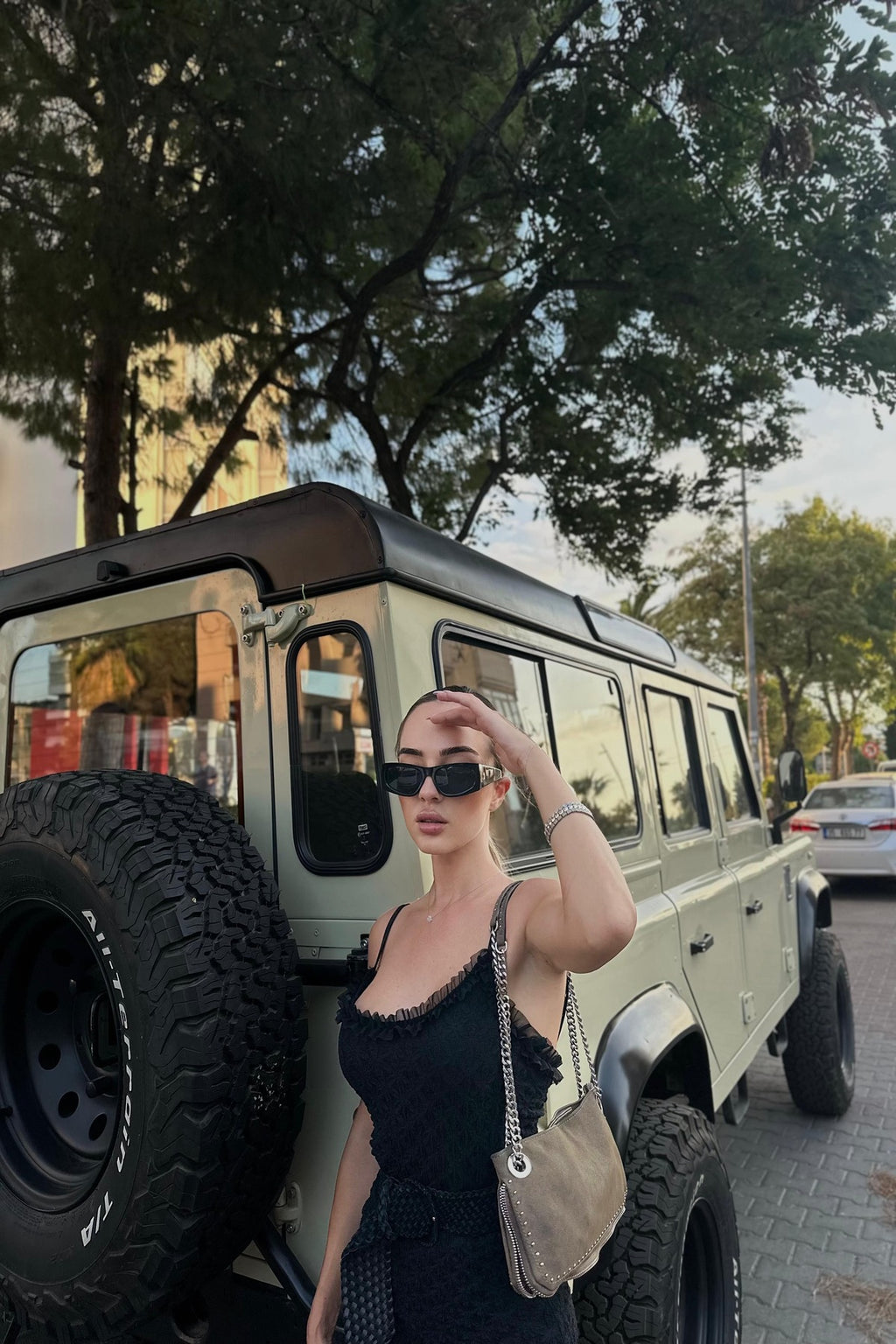 Askılı Maxi Elbise