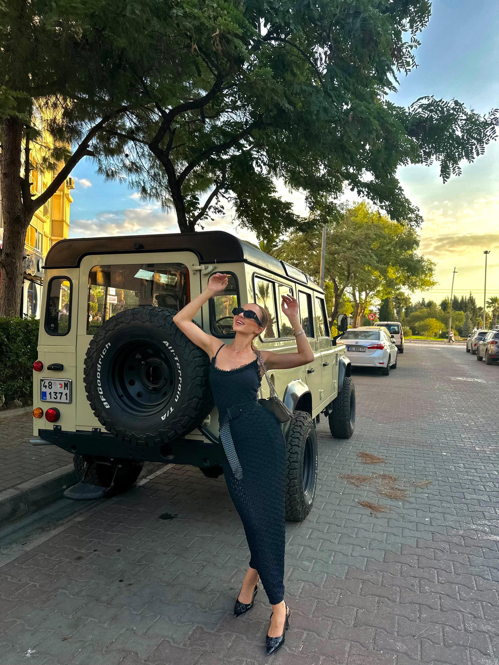 Askılı Maxi Elbise